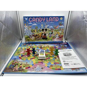Disney Theme Park Candy Land Game by Milton Bradley 100% Complete 2001